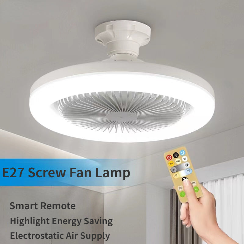 360° Rotation Ceiling Fan With LED Light