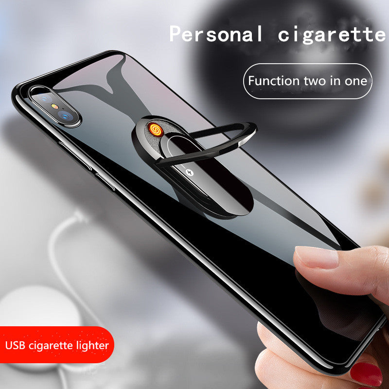 Mobile Holder with Electric Ligher
