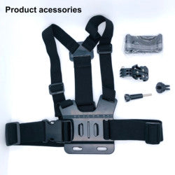 Outdoor Cell Phone Clip Action Camera Adjustable Straps Stand Mobile Phone Chest Mount Harness Strap Holder