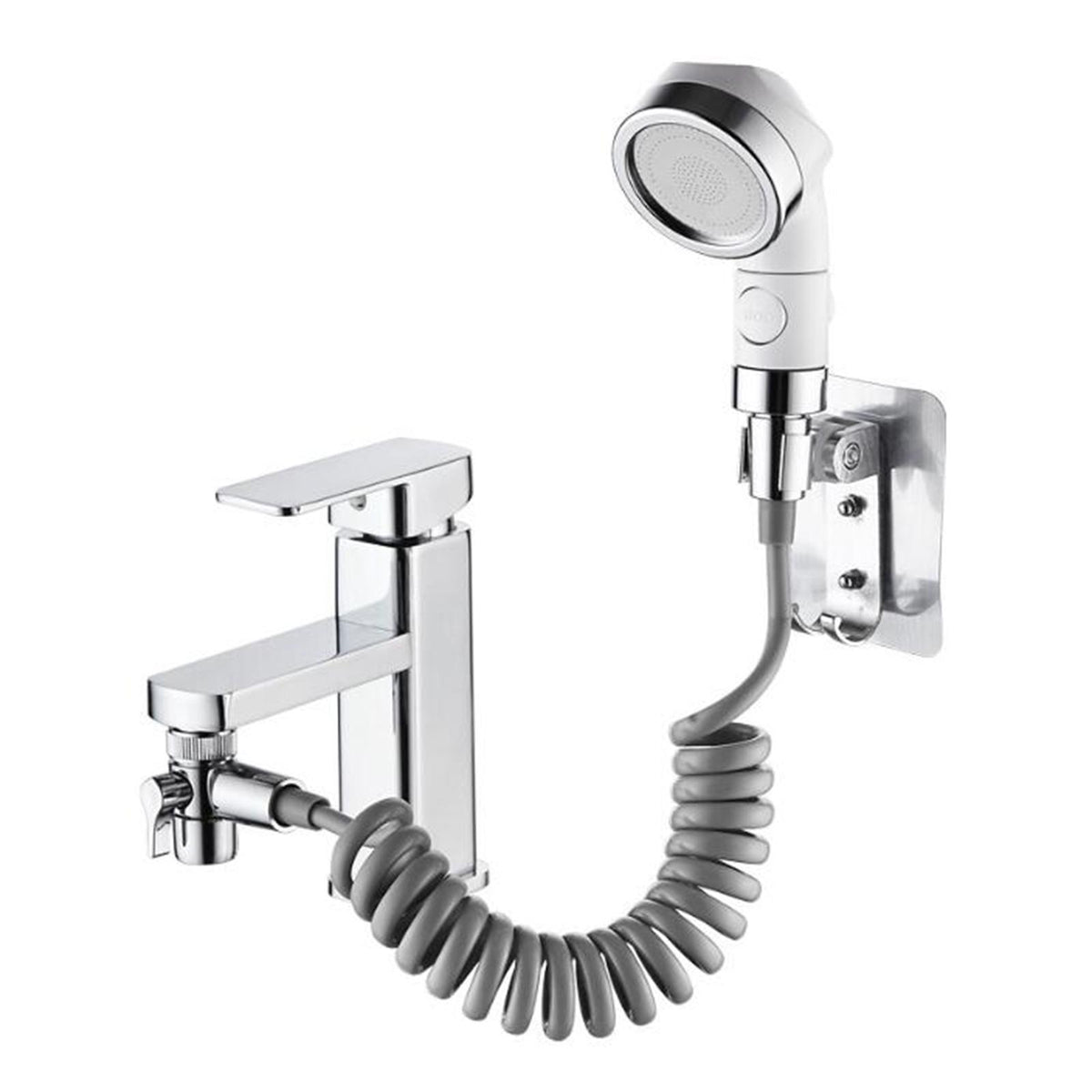 Sink Water Tap Extension With Adjustable Shower